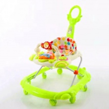 批发婴儿学步车 婴儿学步车带音乐 儿童学步车带篷脚垫
