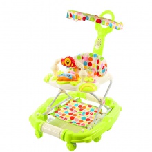 批发婴儿学步车 婴儿学步车带音乐 儿童学步车带篷脚垫