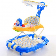 音乐婴儿推车学步车 360度旋转儿童步行学习玩具车 婴儿学步车