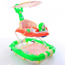 音乐婴儿推车学步车 360度旋转儿童步行学习玩具车 婴儿学步车