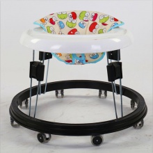 新款儿童起步学步车 带360度万向轮的高品质充气婴儿学步车