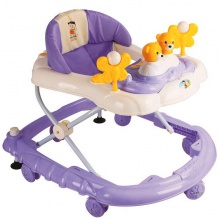 音乐婴儿学步车 男孩女宝宝儿童学步车 带篷推把婴儿学步车