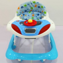 全围带音乐学步车 6/7-18个月可折叠男女宝宝 婴儿学步车