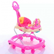 儿童学步车可添加推杆 时尚新款带塑料轮子的婴儿学步车
