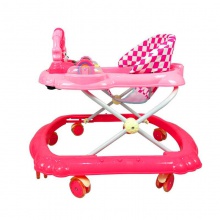 儿童学步车可添加推杆 时尚新款带塑料轮子的婴儿学步车