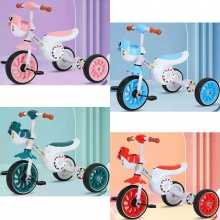 男女宝宝可骑行可滑行自行车幼儿玩具车 2-6岁宝宝脚踏儿童三轮车