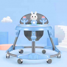 静音轮可坐可推宝宝滑行学步车 婴儿学步车 防侧翻儿童学步车