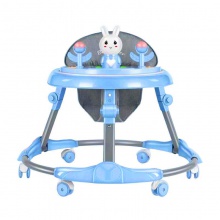 静音轮可坐可推宝宝滑行学步车 婴儿学步车 防侧翻儿童学步车