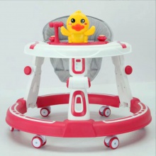 防o型腿儿童学步车 防侧翻手推车 宝宝学步车婴儿学步车