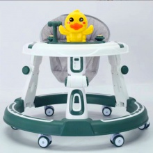 防o型腿儿童学步车 防侧翻手推车 宝宝学步车婴儿学步车