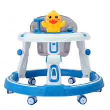 防o型腿儿童学步车 防侧翻手推车 宝宝学步车婴儿学步车