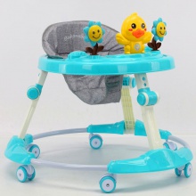 静音轮儿童三合一岁折叠多用型防侧翻童车 宝宝助步车 婴儿学步车