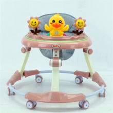 静音轮儿童三合一岁折叠多用型防侧翻童车 宝宝助步车 婴儿学步车