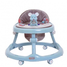 时尚设计塑料玩具婴儿学步车 耐磨静音轮婴儿学步车