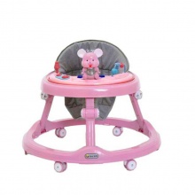 时尚设计塑料玩具婴儿学步车 耐磨静音轮婴儿学步车