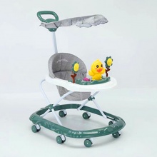防侧翻6/7-18个月手推可坐折叠男女孩 婴儿幼儿童宝宝学步车