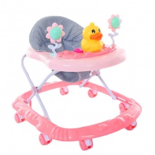 防侧翻6/7-18个月手推可坐折叠男女孩 婴儿幼儿童宝宝学步车