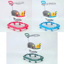 防侧翻6/7-18个月手推可坐折叠男女孩 婴儿幼儿童宝宝学步车