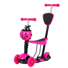 1-4岁溜溜车 6岁男孩女宝宝五合一儿童滑板车可推可坐可滑可骑
