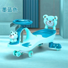 新款防侧翻1到8岁静音轮音乐儿童玩具摇摆车宝宝可滑行儿童扭扭车