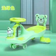 新款防侧翻1到8岁静音轮音乐儿童玩具摇摆车宝宝可滑行儿童扭扭车