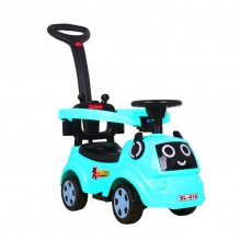 儿童模型骑玩具车 儿童推把带篷滑行车 可爱卡通溜溜滑行车