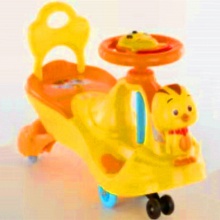 摇摆玩具宝宝车1-3-6岁婴幼妞妞车静音轮带音乐儿童扭扭车溜溜车