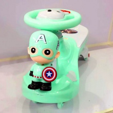 滑行摇摆车溜溜车滑行车 带音乐灯光男女宝宝扭扭车 儿童扭扭车