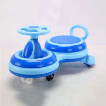 方向盘彩色摇摆车 停车场驾驶6轮PU材质 玩具儿童扭扭车