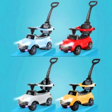 新款宝宝溜溜滑行车1-3-5岁四轮音乐手推车学步车儿童手推扭扭车