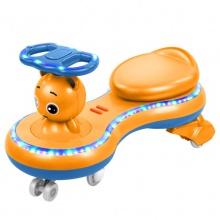 带音乐静音万向轮摇摆溜溜滑行车 男女2-7岁宝宝滑行车儿童扭扭车