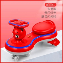 带音乐静音万向轮摇摆溜溜滑行车 男女2-7岁宝宝滑行车儿童扭扭车