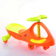 儿童防侧翻宝宝玩具车 静音闪光轮1-3-6岁溜溜车 儿童摇摆扭扭车