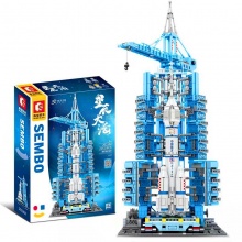 中国航天系列载人飞船火箭宇航员益智拼装拼插积木玩具摆件