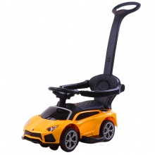 新款滑滑车手推车 婴儿玩具塑料儿童滑车 乘坐电动汽车与推杆