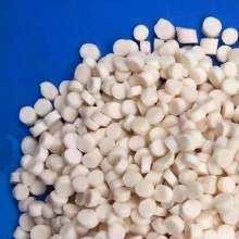 挤出注塑PVC颗粒PVC回料粒子耐高低温抗冲击白色软质PVC塑料颗粒