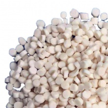 挤出注塑PVC颗粒PVC回料粒子耐高低温抗冲击白色软质PVC塑料颗粒