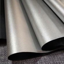210T涤塔夫涂银 涤丝纺 二刀涂银 无卤 ROHS 防火阻燃 UPF50抗UV