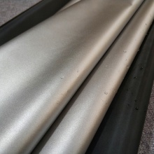 210T涤塔夫涂银 涤丝纺 二刀涂银 无卤 ROHS 防火阻燃 UPF50抗UV