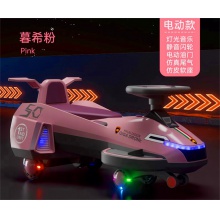 防侧翻溜溜车静音万向轮 高档大人可坐宝宝摇摆车 儿童扭扭电动车