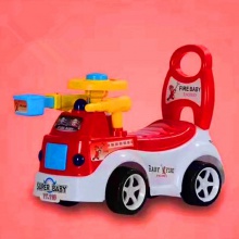 助步车四轮学步车 儿童滑行车扭扭车溜溜童车 消防车滑行车