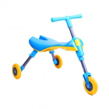 新款儿童螳螂车 可折叠男女宝宝三轮平衡车 儿童学步车滑滑车