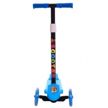 四轮闪光宝宝单踏板溜溜车 单脚踏板车米高玩具车 儿童滑板车