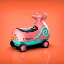 新款四轮溜溜童车摇摆扭扭车 储物功能滑步车 儿童滑行车