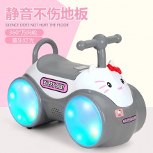 新款儿童四轮平衡车 音乐灯光溜溜车 儿童滑行车