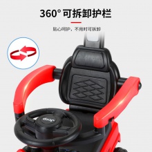 1-3岁儿童扭扭车 溜溜车可坐人玩具车 小孩护栏滑行车 儿童滑步车