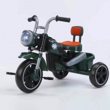 新款简易儿童脚踏车 1-5岁宝宝手推三轮车 幼童自行车轻便小孩车