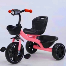 新款1-3-5岁男孩女孩脚踏自行车 小孩自行车玩具童车 儿童三轮车