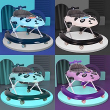 婴儿学步车 防侧翻折叠音乐学行起步车 助步车 宝宝早教学步车