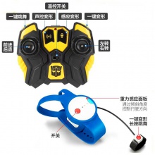 变形金刚超大擎天柱大黄蜂遥控车汽车机器人模型玩具车